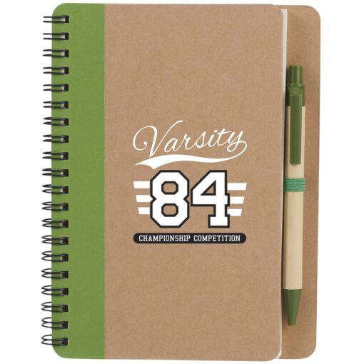 5" x 7" Eco Spiral Notebook with Pen-7