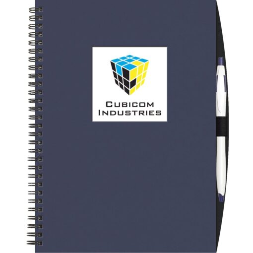 Large Value WindowPad™ ValueLine Notebook w/PenPort & Cougar Pen (7"x10")-3