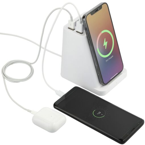 Wireless Charger Pen Holder w/ Dual Outputs-5
