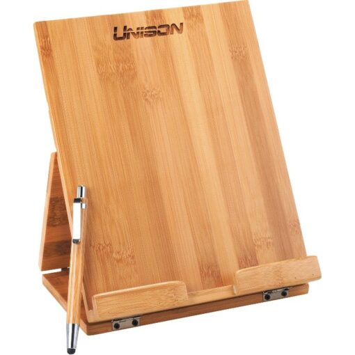 Tablet or Recipe Book Stand with Ballpoint Stylus-1