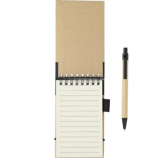 5" x 4" FSC® Mix Recycled Jotter with Pen-5