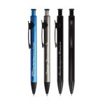 Custom Illuminate Recycled Aluminum Plunge-Action Pen