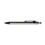 Custom Illuminate Recycled Aluminum Plunge-Action Pen - 2