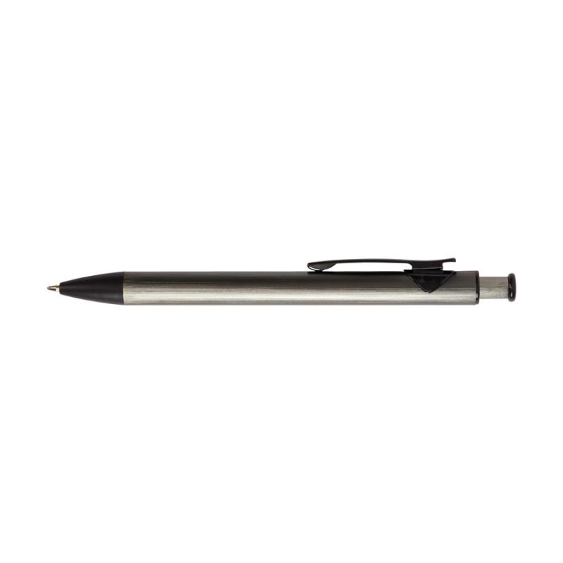 Custom Illuminate Recycled Aluminum Plunge-Action Pen - 2