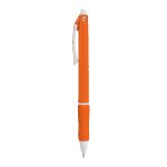 Custom Vortex Recycled Solid Color Barrel Pen - 6