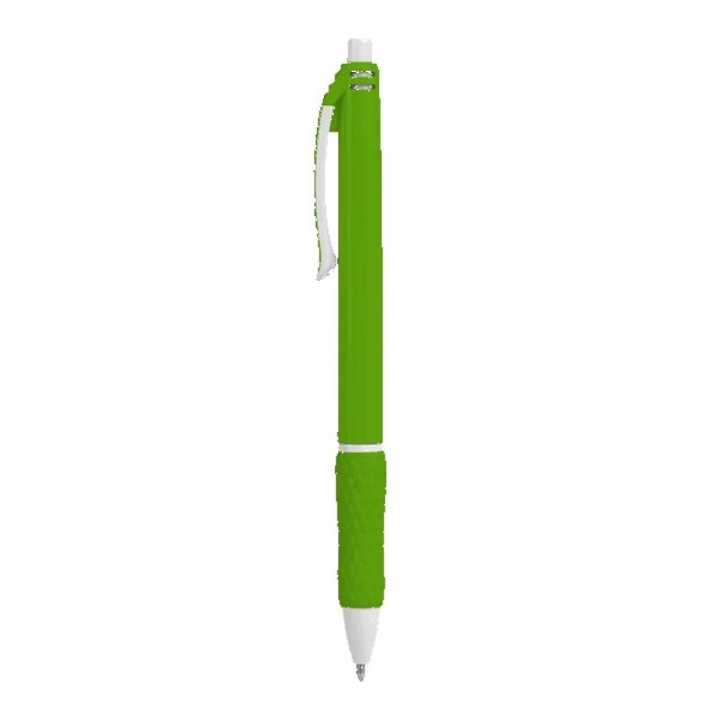 Custom Vortex Recycled Solid Color Barrel Pen - 8